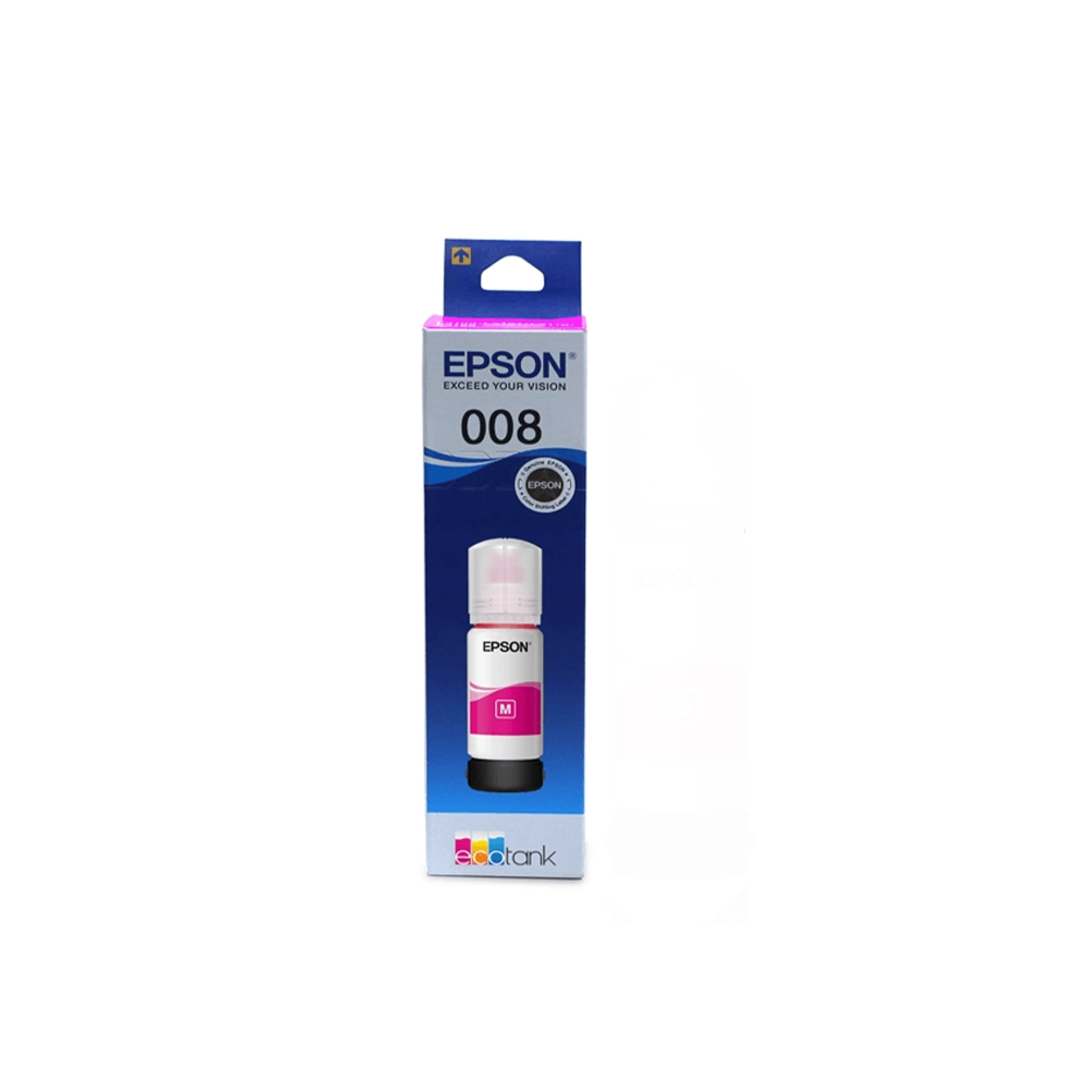 Epson 008 Magenta Genuine Inkjet Ink Bottle 70ml view 4